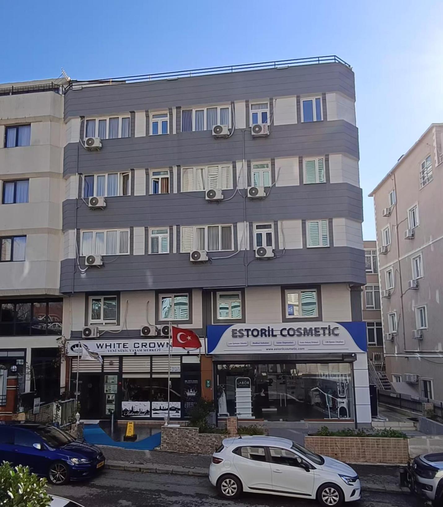 White Crown Apartman Ve Yasam Merkezi Provincia di Provincia di Istanbul Esterno foto